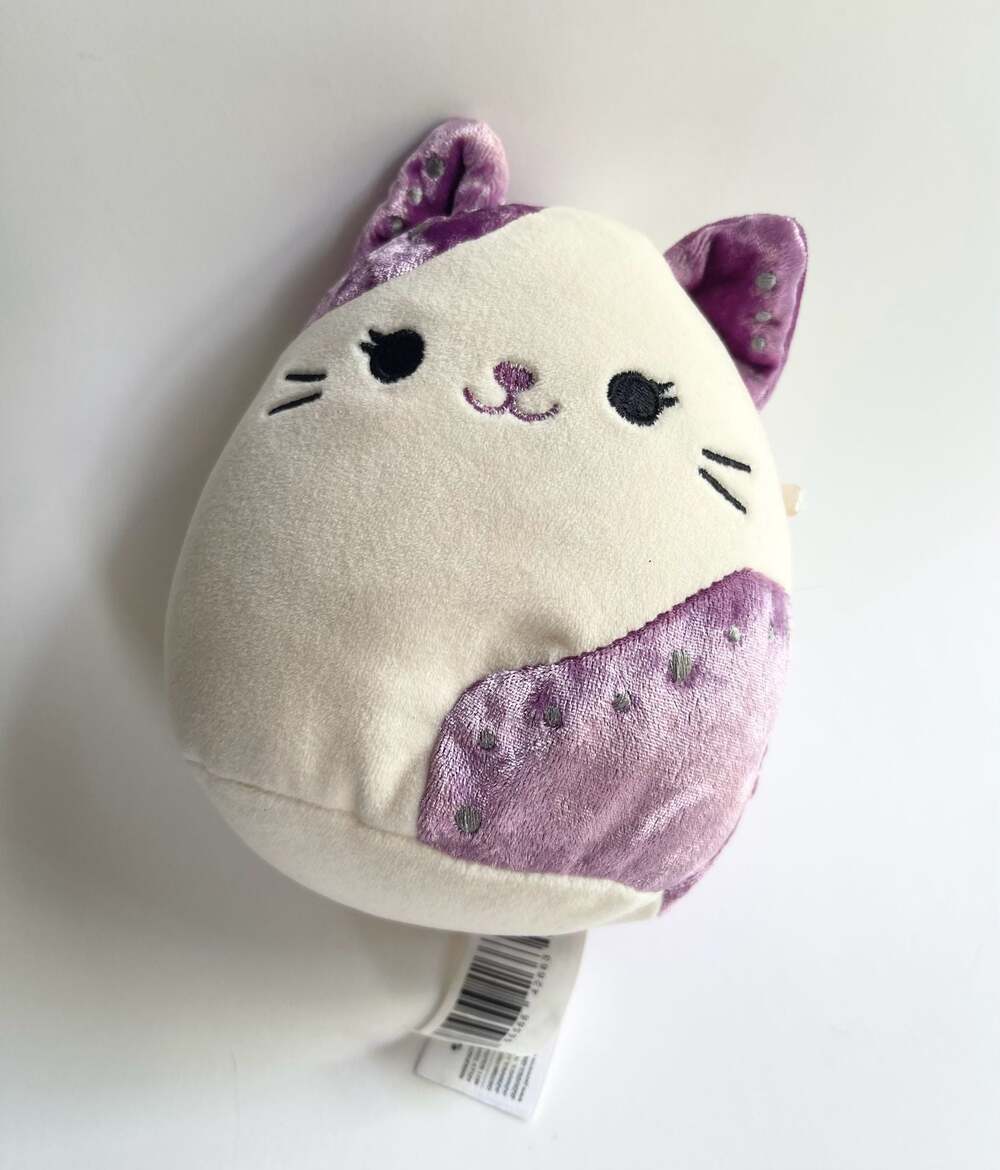 Squishmallows Velvet Squad Rune the Cat 5 inch Plush Toy